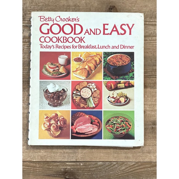 Betty Crocker Other - Vintage Betty Crocker's Good and Easy Cookbook, 1974 Spiral-Bound Edition